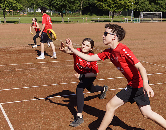 54. Hessische Meisterschaften im Ringtennis Nele und Gabriel