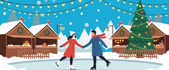 Winterwonderland beim Verein